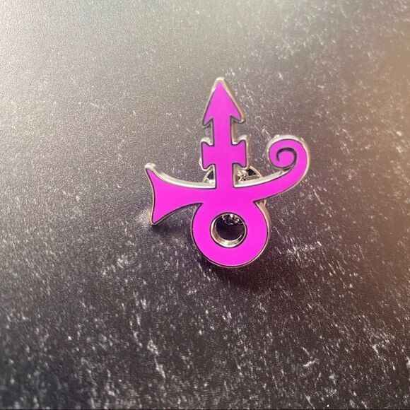 Prince Artist Symbol Enamel Pin/ Brooch - Picture 2 of 5